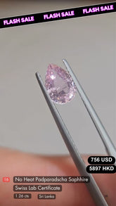 No Heat Padparadscha Sapphire (2.26 cts)